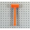 Triton Products 2-1/2 In. Single Ring 1-3/4 In. I.D. Steel Tool Holder for LocBoard, PK5 54117 - alternate 5